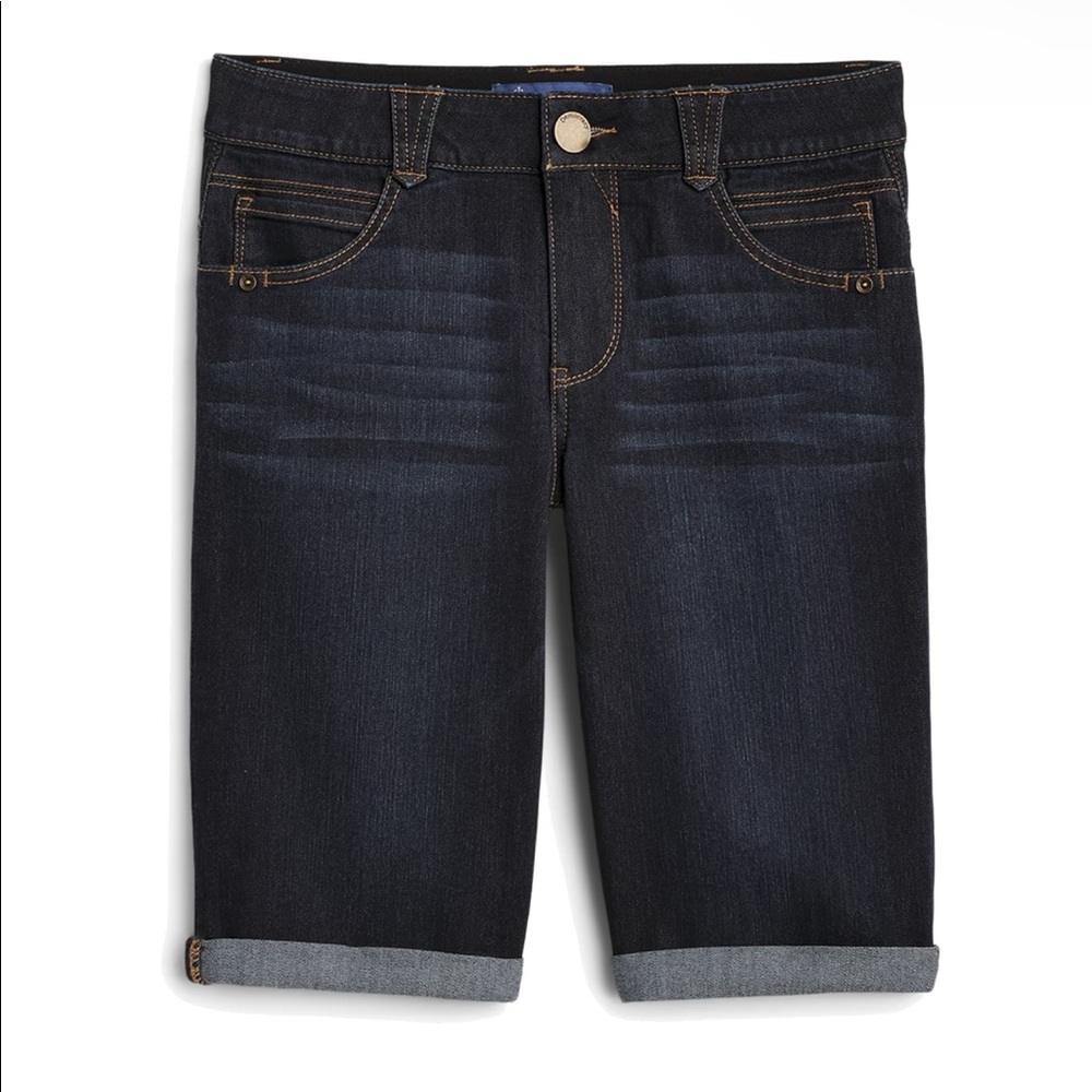 Democracy Adler Roll Cuff Bermuda Shorts
